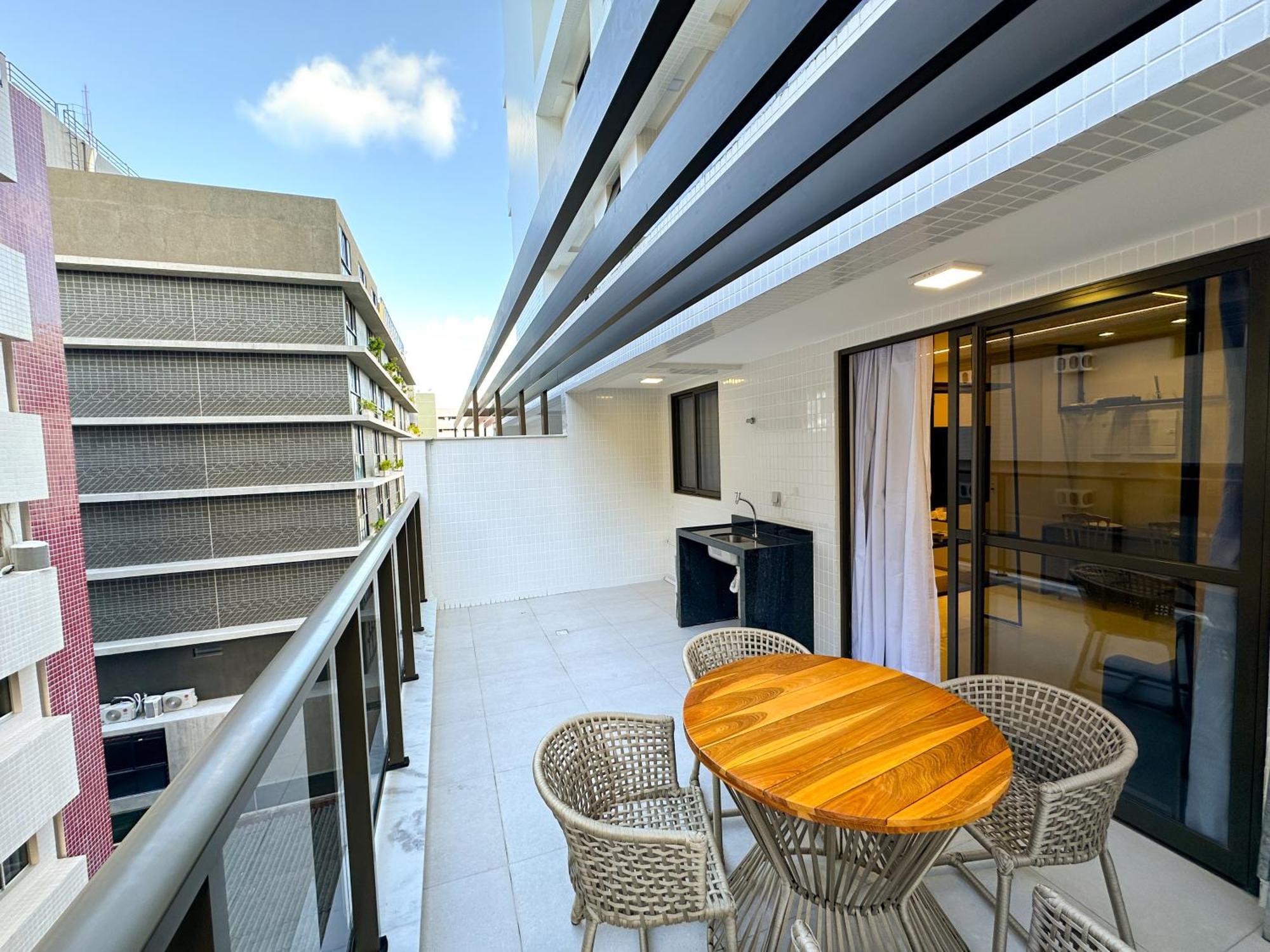 Apartamento Luxuoso A 350m Da De Tambau * João Pessoa